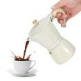 thumbnail image 1 of Camping Coffee Pot, Coffee Maker, Small Coffee Maker With Non-Slip Handle Cafe Office For Home Coffee Shop, 1 of 8