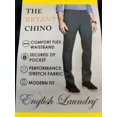 thumbnail image 4 of Men's Pants, Slightly Stretch Pants With Pockets, Comfy Wear Stretch Cotton Fashion, Casual Chino Pants, Tapered Dress, Pants Comfort Casual Solid Trousers, Size: 32 x 30, Color: Navy Blue, 4 of 7