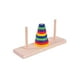 thumbnail image 2 of Wooden Tower of Hanoi Ten Layers Developmental Puzzle Game Adult Children Toy, 2 of 5