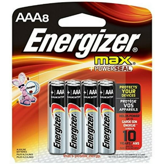 Energizer Max Alkaline AAA Batteries 8 ea ( Pack of 18)