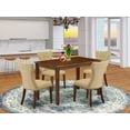 thumbnail image 2 of East West Furniture 5 Piece Dining Table Set Contains a Rectangle Dining Room Table, 2 of 4