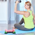 thumbnail image 4 of OUNONA 4Pcs Sturdy Dumbbell Holder Green Wear Resistant Plastic Rack for Fitness Storage Use, 4 of 8