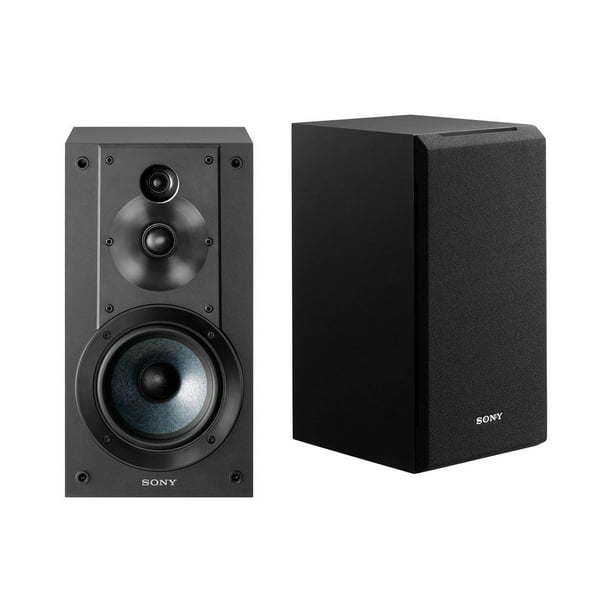 Sony - Sistema de Altavoces de estantería SSCS5 de 3 vías y 3 Controladores (Negro)
