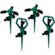 thumbnail image 1 of Aspersores para jardín, sistema de aspersores automáticos giratorios respetuosos con el medio ambiente, sistema de riego ajustable que simula silenciosamente la lluvia natural para jardines, césped y, 1 of 7