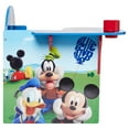 thumbnail image 4 of Disney Mickey Mouse Kids Popular 1 Piece Storage Outdoor Activity Table and Chair Set, Blue, 4 of 7
