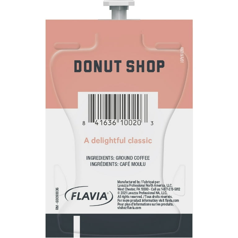 Lavazza Alterra Donut Shop Coffee, 100 Freshpacks/Carton, For