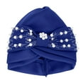 thumbnail image 5 of iHPH7 Cancer Head Wraps for Women Head Coverings for Women Chemo Head Wraps for Cancer Patients Women Head Wrap Scarf Chemo Turbans for Women, Blue One Size, 5 of 8