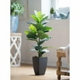 thumbnail image 7 of A&B Home 35" Artificial Fiddle Leaf Tree with Planter, 7 of 7