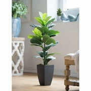 A&B Home 35 Artificial Fiddle Leaf Tree with Planter
