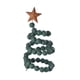 thumbnail image 4 of Mini árbol de Navidad de escritorio con cuentas de madera, decoración decorativa para festivales de interior, Navidad Verde, 4 of 9