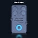 thumbnail image 4 of Pedal de efectos C-FC1 Fuzzster Distorsión Pedal de efecto de guitarra Bajo Fuzz Pedal para guitarras eléctricas Alluminum Alloy Shell Plata COOLMUSIC Pedal de efectos, 4 of 6