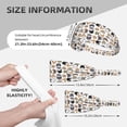 thumbnail image 2 of cute cats A Headbands for Women Men, Workout Elastic Sweat Band for Yoga Running Cycling Gym Exercise Non Slip Head Bands for Women's Hair, 2 of 5