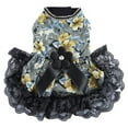 thumbnail image 1 of Vestido de verano Dinheiro para perros pequeños, ropa de boda para gatos, atuendo para niña, camisa, disfraz de flores, 1 of 8