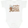 thumbnail image 3 of Inktastic Grandma and I Are Baking Buddies Boys or Girls Baby Bodysuit, 3 of 5