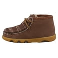thumbnail image 2 of TWISTED X Infant's Chukka Dark Brown/White Driving Moc, Size: 7, Width: M, 2 of 6
