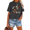 thumbnail image 3 of XCHQRTI Ghost Shirt for Women Vintage Halloween Tshirt Graphic Shirts Funny Retro Short Sleeve Tops, 3 of 8