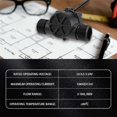 thumbnail image 2 of 1Pcs Water Flow Sensor DN25 DC3.5-24V 1 Inch 2-100L/Min Hall Flowmeter Heat Pump Water Heater Flow Meter Switch Counter, 2 of 5