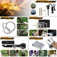 thumbnail image 5 of Survival Kit, 250pcs Survival Tools Tactical Gear and Trauma Bag, Survival First Aid Kit with Molle Crossbody Bag & Emergency Tent for Earthquake, Bug Out, Outdoor Adventure, Gifts for Christmas Men, 5 of 7