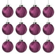 thumbnail image 6 of 6Cm 12 Pcs Satin Christmas Ball Xmas Ornament Christmas Tree Decorations, 6 of 8