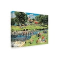 thumbnail image 2 of Trademark Fine Art 'At The Picnic Spot' Canvas Art by Trevor Mitchell, 2 of 3