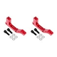 thumbnail image 2 of Guardoinrt Vélo Vélo Durable Disque Montage Adaptateur Fiable Étrier PM à Est Conversion Rouge Arrière 2Set, 2 of 6