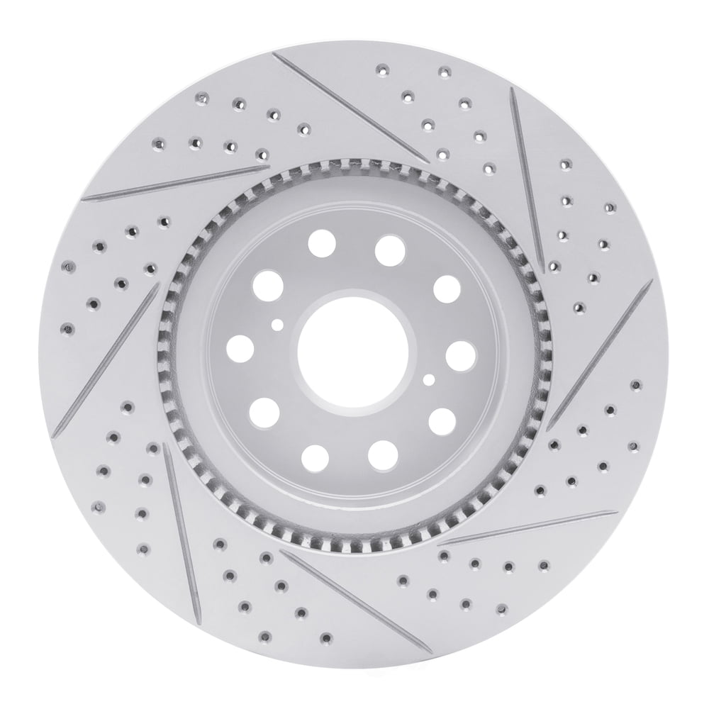 Dynamic Friction Company 830-75017L DFC Geoperformance Rotor - Drilled and Slotted