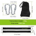 thumbnail image 2 of LEEYNEER Durable Hammock Hangers with Carabiners & Padded Hooks  2200 lbs Capacity Ultimate Tree Swing Straps, 2 of 5