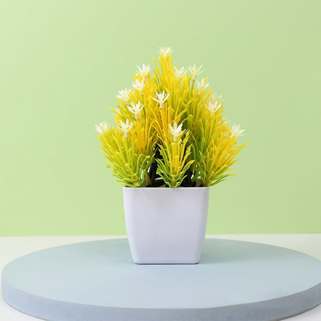 Ramo decorativo de flores secas artificiales,simulación de plantas verdes artificiales,decoración de interiores,decoración floral de plástico para sala de estar