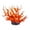 Color:orange white Size:L, variant on Artificial Coral Decorative Plant Tree Decors for Fish Tanks Ornaments Colorful Ornaments Plant for Terrarium Plant