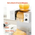 thumbnail image 2 of VEVOR Snowflake Ice Machine, 176LBS/24H Snowflake Ice Maker, Ice-Shaver Machine with Stainless Steel Blade, Electric Snow Cone Maker with 0.48Gal Tank, 90S Fast Pre-Cooling, 2 of 9