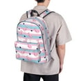thumbnail image 5 of Goofa Flamingo1 Printed Backpack,Laptop Backpack,Durable Anti-Theft Travel Work Backpack,Water-resistant Backpack, 5 of 9