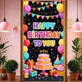 thumbnail image 5 of Colorful Banner Cake Theme Birthday Party Banner Balloon Decor Gift Elements Celebration Banner for Birthday Party Kids Party Indoor Celebration, 5 of 9