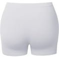 thumbnail image 3 of FashionOutfit Women's Daily Basic Seamless Lightweight Ribbed Biker Shorts, 3 of 5