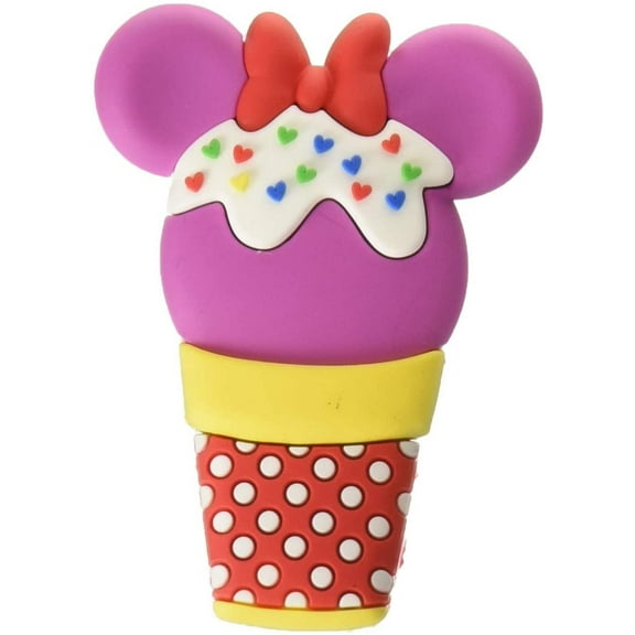 Disney Minnie Mouse Ice Cream PVC Magnet, 3", Multicolor