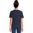 thumbnail image 5 of Stitch & Angel Women's Juniors Graphic Tee with Short Sleeves, Sizes XS-3XL, 5 of 5
