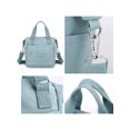 thumbnail image 2 of Gomelly Ladies Tote Bag Multi Pockets Handbag Crossbody Shoulder Bags Women Detachable Portable Satchel Large Capacity Purse Light Blue, 2 of 9