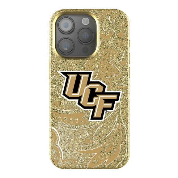 Keyscaper UCF Knights Paisley Bling iPhone Case