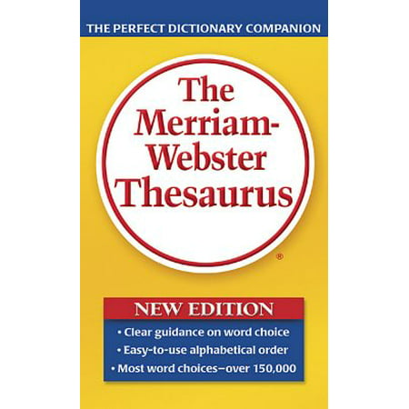 The Merriam-Webster Thesaurus (Best Thesaurus For Kindle)