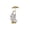 🥝 White_Hot#525, variant on Duck Figurines Resin Decor - Adorable Couples Holding Umbrellas, Modern Playful Design, Stable Tabletop Display, Durable Decorative Accent for Living Room