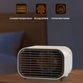 thumbnail image 3 of Calentador eléctrico de sobremesa 600W Calentamiento rápido Temperatura constante Eccomum Calentador eléctrico, 3 of 6