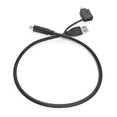 USBC to USBA cable with AC adapter, 16inch/ 0.4 M