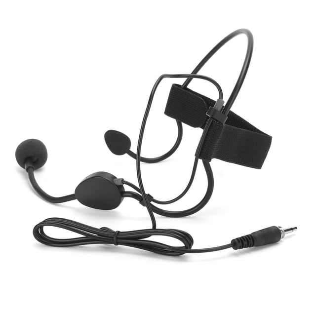 Micrófono de condensador, mini diadema Micrófono con cable Micrófono de diadema Micrófono con micrófono Eficiencia maximizada