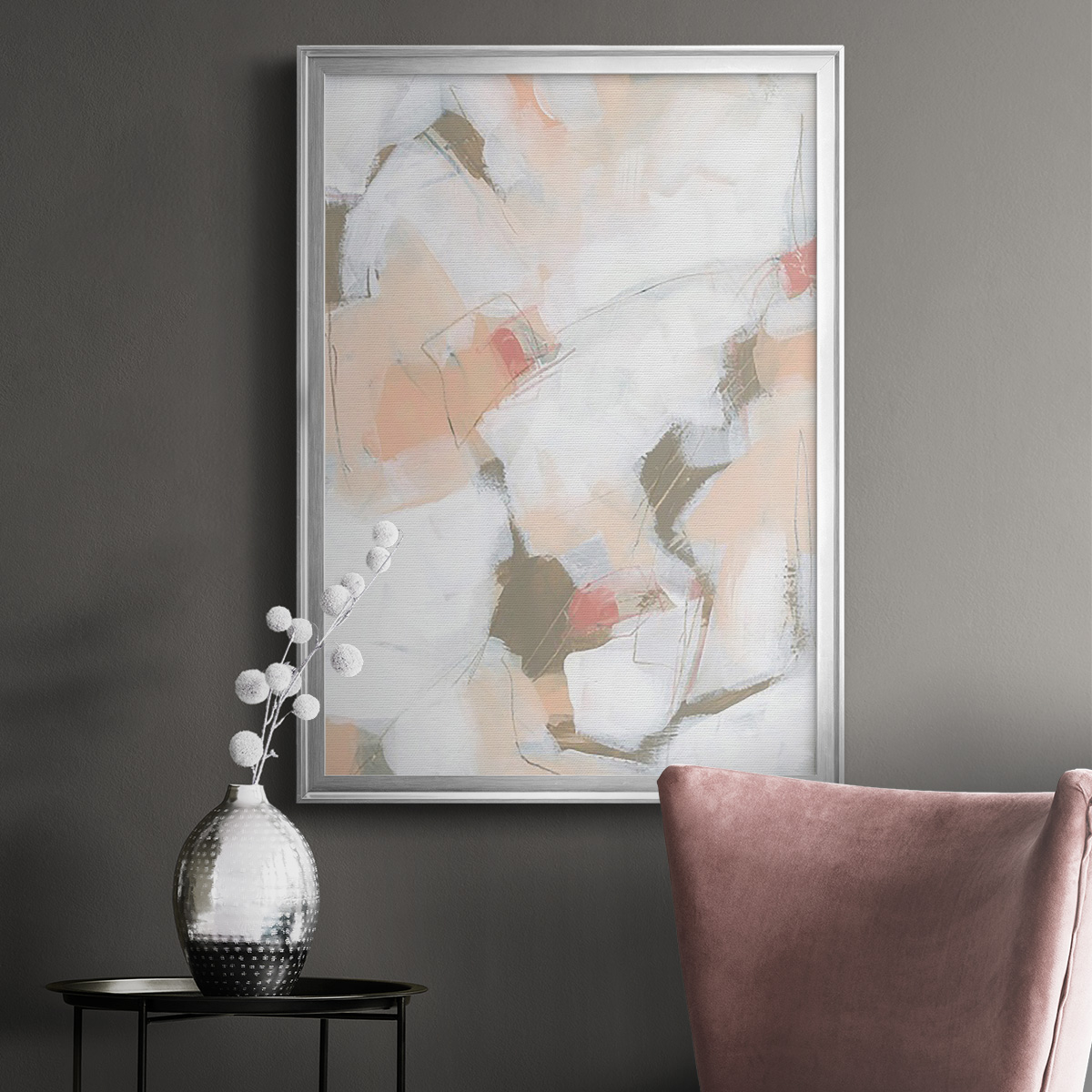 Sand Story II Premium Framed Print, in Gold, Black, or Silver - Ready to Hang