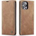 thumbnail image 1 of Funda de cuero tipo billetera para iPhone 13 Pro Max, funda plegable con soporte magnético, ranura para tarjetas, funda protectora para iPhone 13 Pro Max de 6,7 pulgadas, 1 of 6
