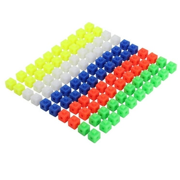 Himition 75Pcs Plastic Educational Toys Stacking Games Toys Kids Cube Building Blocks
