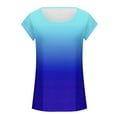 thumbnail image 4 of XuJwPNcy Summer Tank Tops Women Casual Loose Cap Sleeve Scoop Neck Tops Fashion Soft Comfy Basic Shirts, 4 of 5