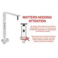 thumbnail image 4 of Fish Tank Light Stand, Aluminum Alloy Adjustable Height Light Holder for Reptile Glass Terrarium Drop Light, Reptile Lamp Stand, 4 of 7