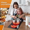 thumbnail image 3 of 2 4 5 Burner Electric Cooktop 220V~240V, 12 24 30 Inch Built-in 3000W Ceramic Stove Top with Child Safety Lock, Timer & Residual Heat Indicator, Hard Wire(No Plug) for Modern Kitchens, 3 of 7