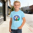thumbnail image 1 of T-Shirts Graphiques Mignons à Manches Courtes pour Garçons Confortables Doux Décontractés à Porter Tous les Jours avec Imprimés, 1 of 3