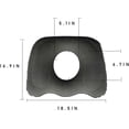 thumbnail image 2 of Seat Pillow Hemorrhoid Tailbone Cushion 45,5*39*11cm Chair Seat Cushion Pressure Pain Relief For Coccyx, Sciatica, Pelvic Floor, Perineal Surgery, 2 of 5